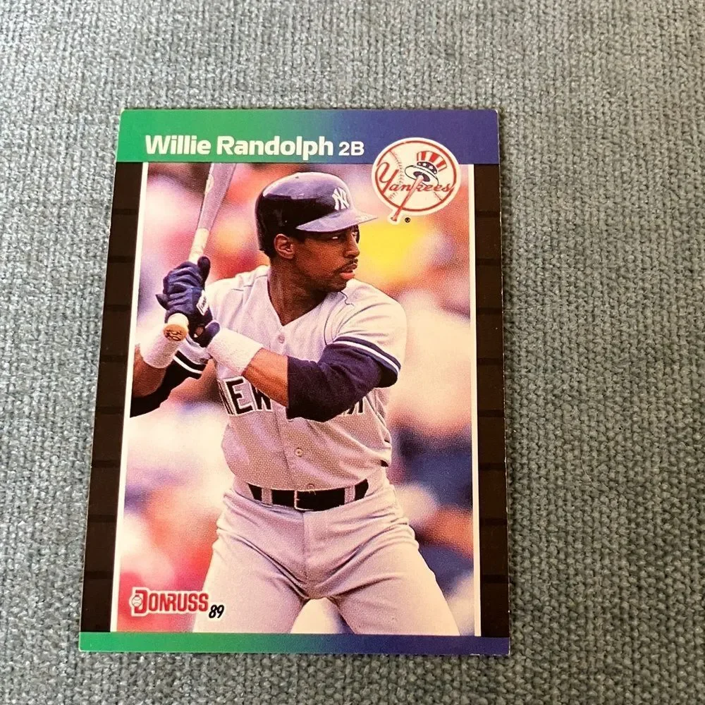 1989 Donruss New York Yankees Baseball Card Trading Card